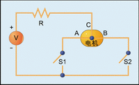 图7:单极电机的控制电路